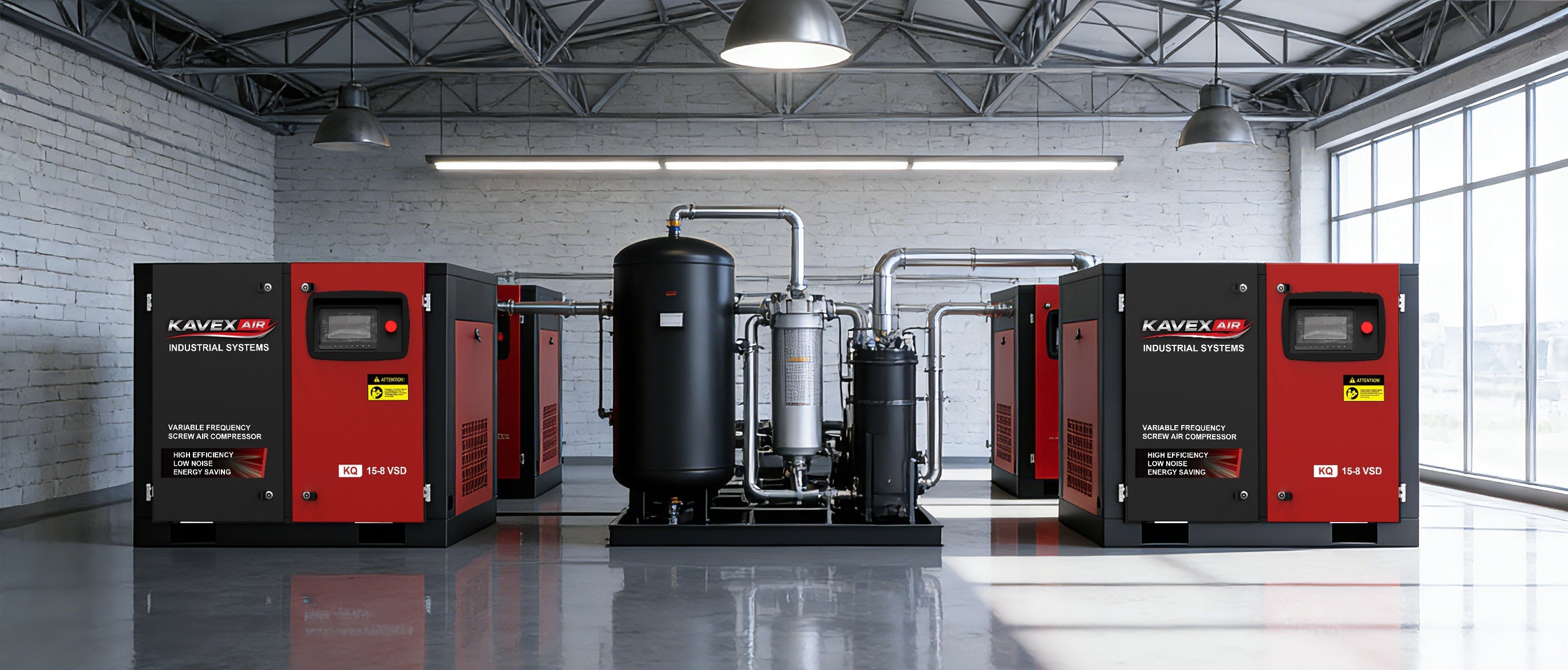 Application of Variable Frequency Screw Air Compressors in the Printing Industry