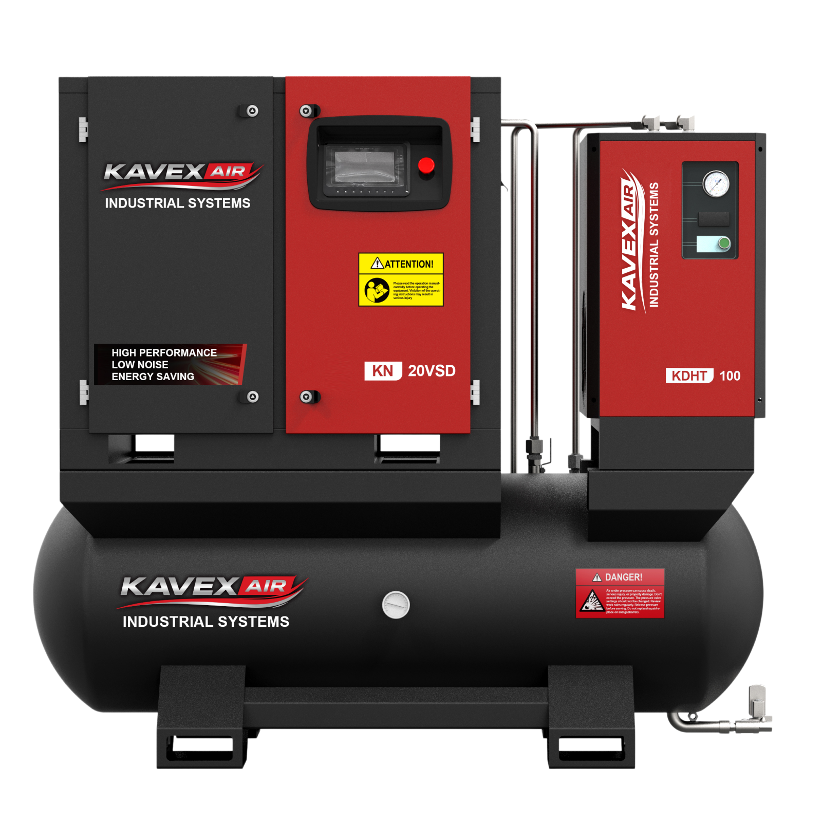 4IN1 VSD Rotary Screw Air Compressor