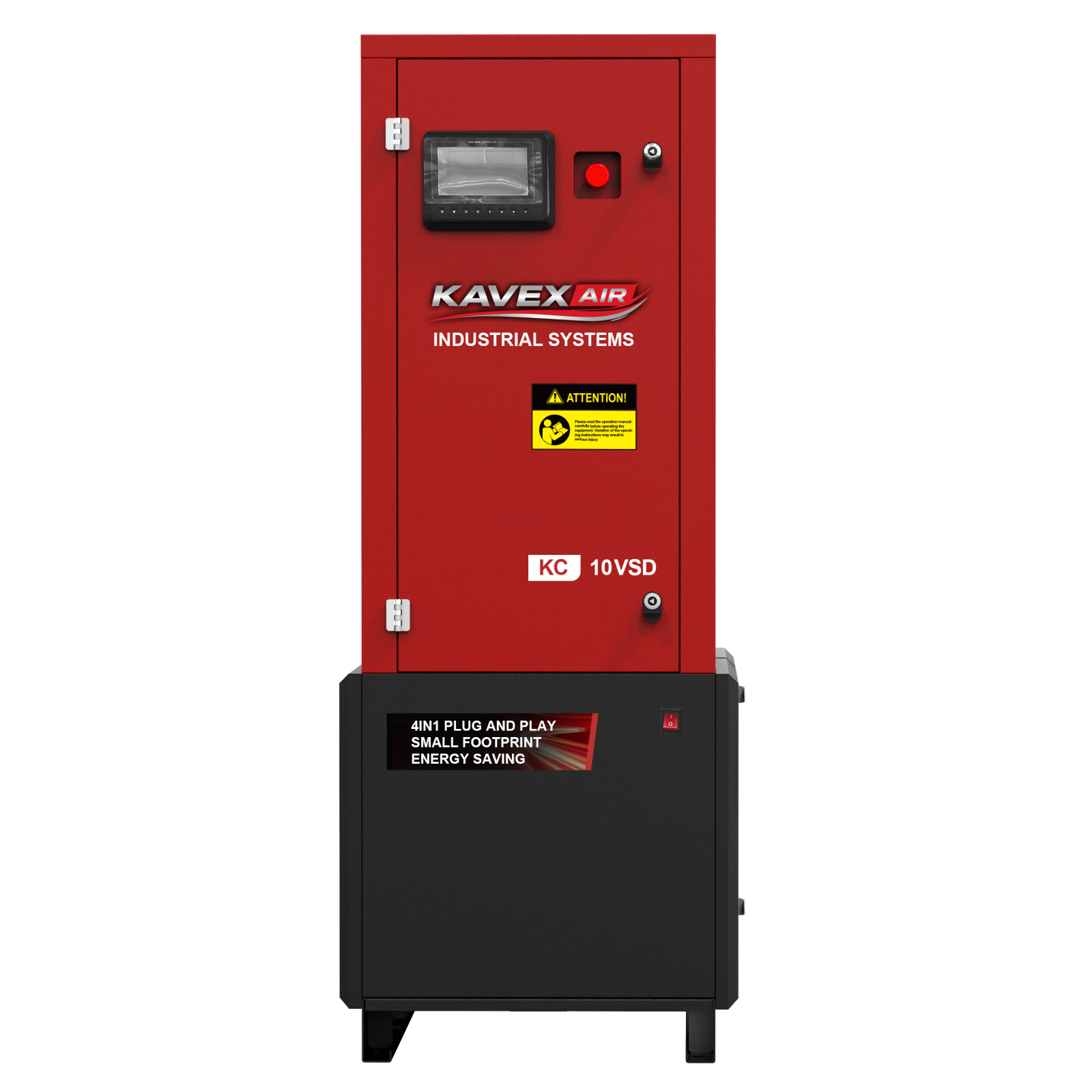 4IN1 Portable screw air compressor