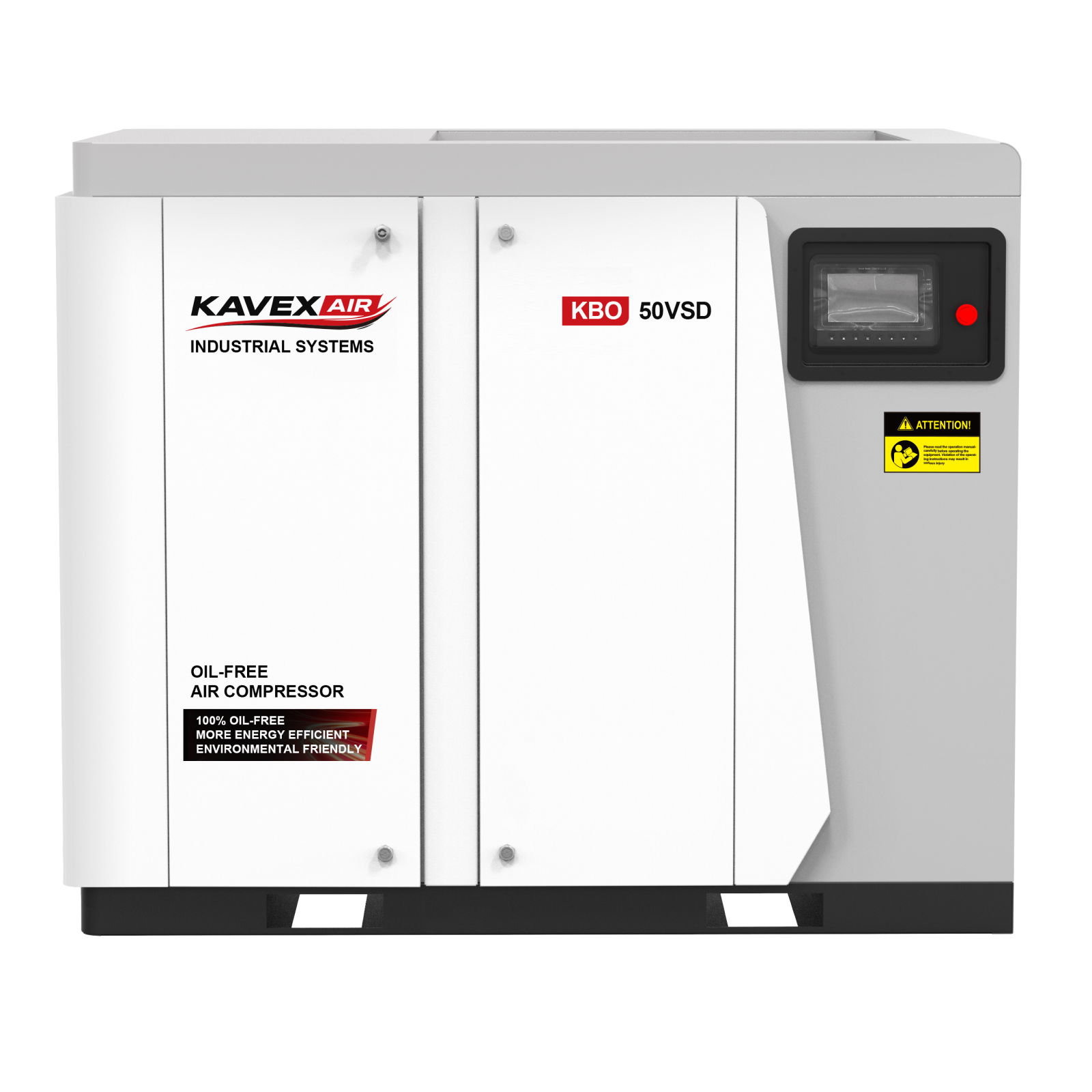 Oil-free Water Lubricated Screw Air Compressor